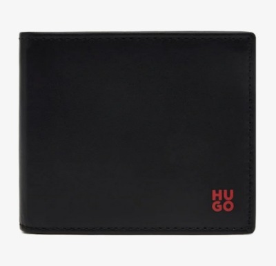 HUGO CZARNY PORTFEL MĘSKI "TIBBY" 50546136 001