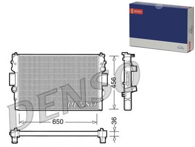 Радиатор двигателя iveco daily iii daily iv 2.3d/2. фото №1