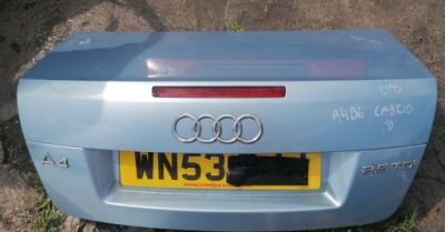 Audi a4 b6 cabrio 00-06r кришка багажника багажника фото №1
