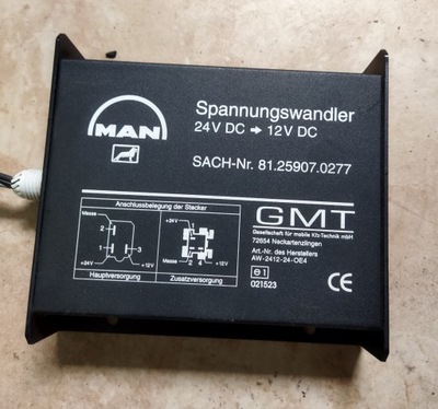 Перетворювач напруги man tga tgs фото №1