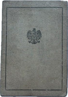 LEGITYMACJA WP 1939 8 PUŁK ARTYLERII CIĘŻKIEJ 2 BATERIA
