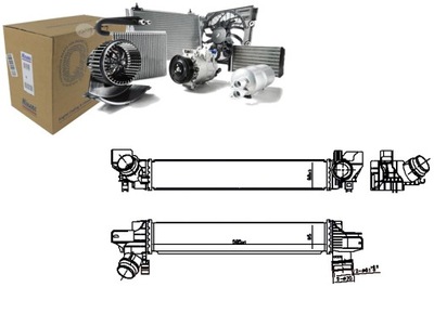 ИНТЕРКУЛЕР BMW 2 F45 X1 F48 X2 F39 МИНИ COUNTRYMAN F60 1.5H 11.14-