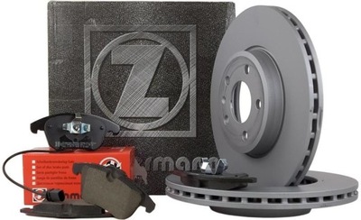 ZIMMERMANN TARCZE+KLOCKI PARTE DELANTERA AUDI A4 B8 314MM  