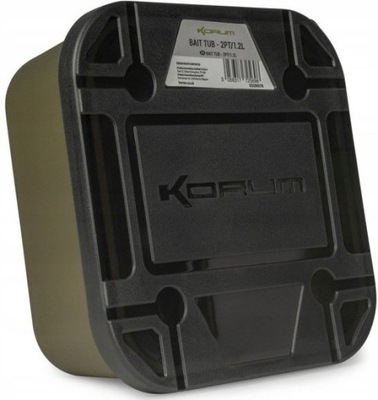 PUDEŁKO KORUM BAIT TUB 1.2l