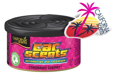 CALIFORNIA CAR SCENTS KVAPAS CORONADO CHERRY GRATI 