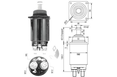 MAGNETI MARELLI ELEKTROMAGNETAS MAGNETI AME0312 