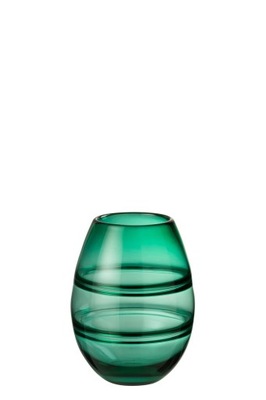 Wazon Szklany Zielony
