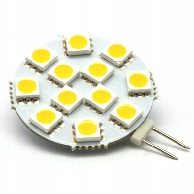 Żarówka LED G4 2W =20W 12 SMD 3014 ciepła mała