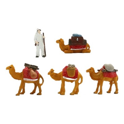 5 sztuk Cartoon Lovely miniaturowe zwierzę pustyni