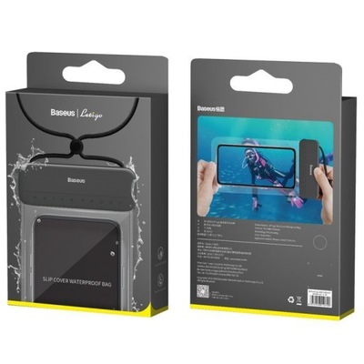 Etui Baseus wodoszczelne, wodoodporne IPX8 do 7,2'