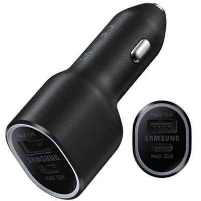 Nabíječka do auta Samsung USB-A/USB-C 25W/15W
