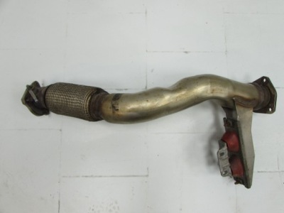 Audi a6 c6 04-11 3.0 tdi v6 труба выхлоп соединитель эластичный выхлоп фото №1