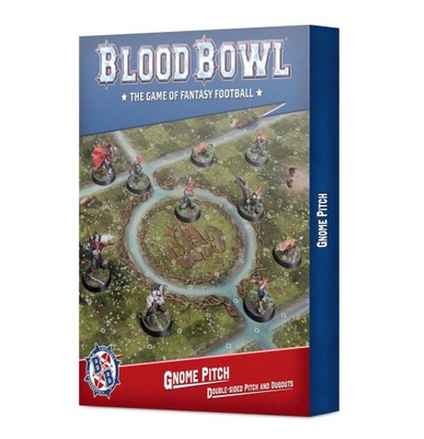 Gnome Team Pitch and Dugouts | Blood Bowl