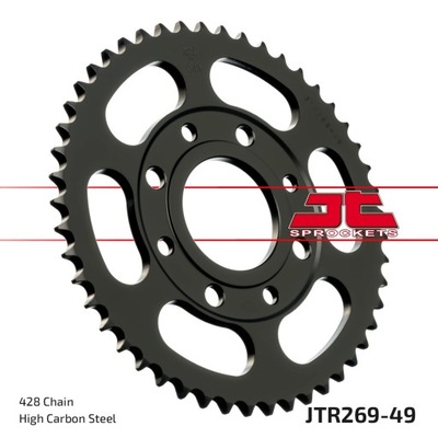 ЗУБЧАТКА NAPĘDZANA JT SPROCKETS ЗАДНЯ JTR269.49