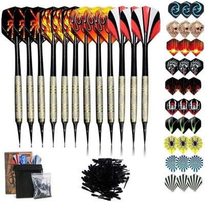 Rzutki do darta zestaw Sinwind Darts 12 szt.