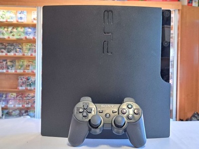 KONSOLA PS3 PLAYSTATION 3 SLIM 320GB + PAD + OKABLOWANIE