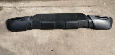 Mitsubishi colt 3d 09-12 спойлер накладка бампера фото №1