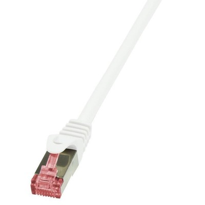 Patchcord LogiLink CQ2111S CAT6 S/FTP 20m biały kabel LAN RJ45