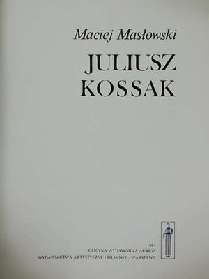 Maciej Masłowski Juliusz Kossak
