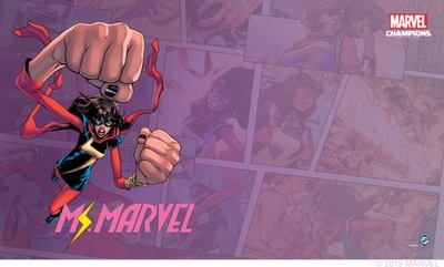 Marvel Champions: Ms. Marvel Game Mat