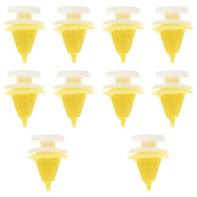 10x клипса штифт жабо do renault megane twingo фото №1