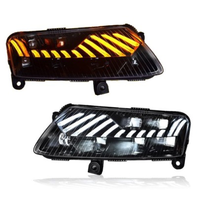 Модуль фары автомобильных full led к лампа czołowych audi a6 c6 2005-2011 drl фото №1