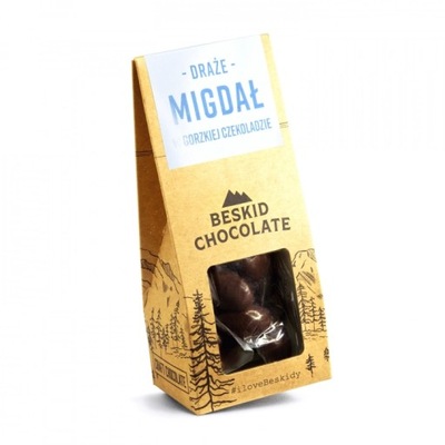 Beskid Chocolate Migdał w gorzkiej czekoladzie