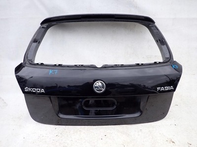 Skoda fabia ii kombi 06- кришка багажника багажника фото №1