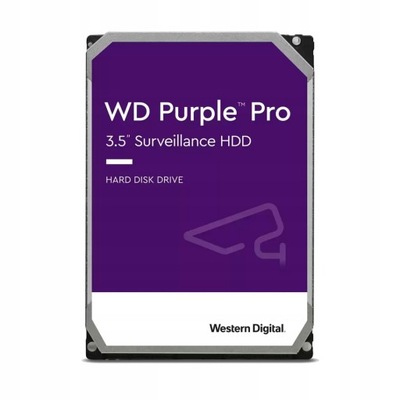 Dysk HDD WD Purple Pro WD8001PURP (8 TB ; 3.5"; 256 MB; 7200 obr/min)