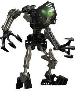 Klocki LEGO Bionicle 8532 Toa Mata Onua używane Robot Zestaw Kompletny Cały