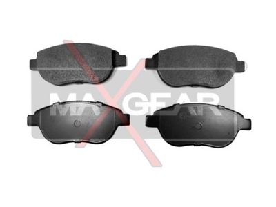 MAXGEAR 19-0576 КОМПЛЕКТ КОЛОДОК ШАЛЬМІВНИХ