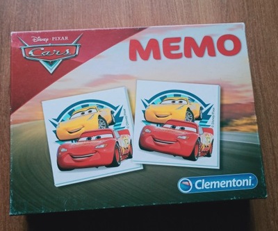 DISNEY MEMO PAMIĘĆ - CARS - CLEMENTONI