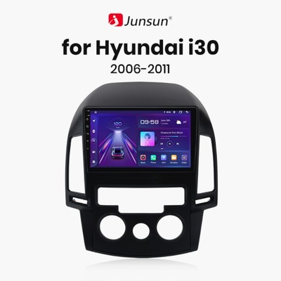 Radio Junsun dla Hyundai I30 2006 2007 2008-2011 2Din 1 + 32 Android WiFi A