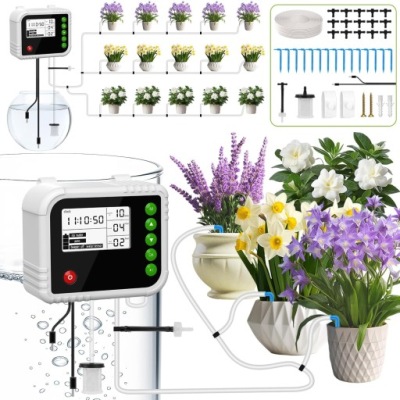 SYSTEM NAWADNIANIA AUTOMATYCZNY DO ROŚLIN DONICZEK DONICACH ZESTAW
