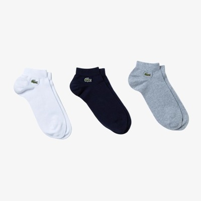 LACOSTE SKARPETY MĘSKIE 3-PACK 39-42