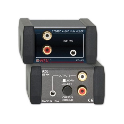 RDL Stereo Audio Hum Killer Eliminator ez-hk1