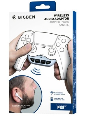 Bezprzewodowy adapter audio do pada PS5