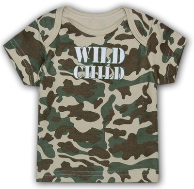 MOTHERCARE * KOSZULKA moro WILD CHILD * 68-74