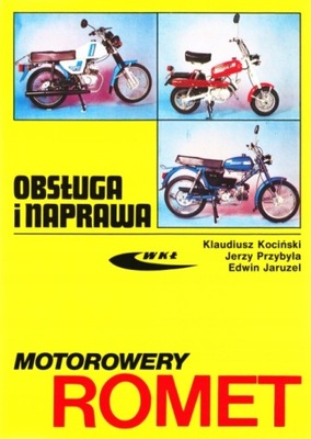 ROMET 50 (1980-1994) OGAR CHART KADET MOTORYNKA PONY MANUAL REPARACIÓN 24H  