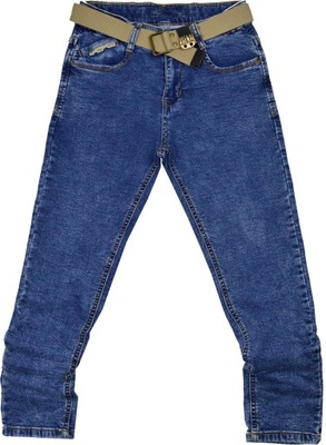 LEVEL ONE ORIGINAL JEANS Spodnie 134/140cm STRETCH