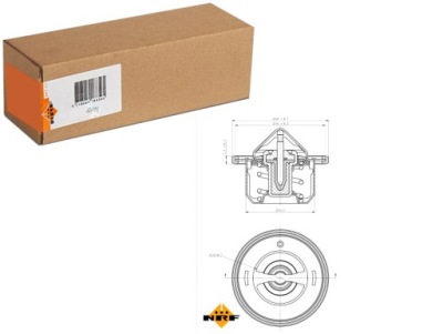 Nrf 725084 термостат, жидкость охлаждающий фото №1