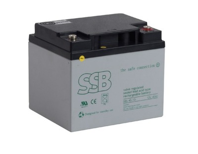Akumulator SSB SBL 45-12i - 12V 45Ah - żyw.12 lat!
