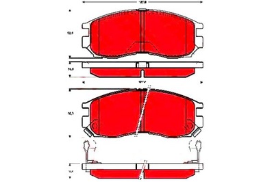 TRW SABOTS DE FREIN DE FREIN MITSUBISHI AVANT GALANT 92- 9 - milautoparts-fr.ukrlive.com