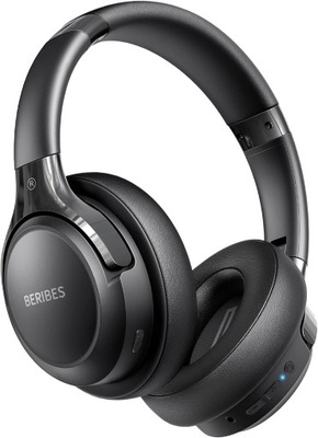 BERIBES Słuchawki nauszne Bluetooth bezprzewodowe 3 tryby EQ