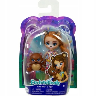 Mattel Enchantimals Bexie Bear & Bidie HCG00