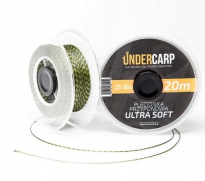 UnderCarp Plecionka Ultra Soft 25lb/20m - Zielona