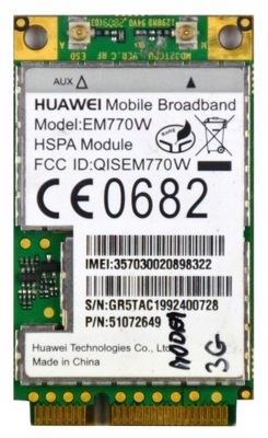 HUAWEI MODEM 3G EM770W HSDPA 51072649