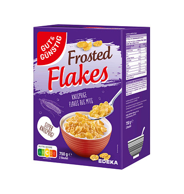 GUT&GUNSTIG Frosted Flakes płatki śniadaniowe 750g