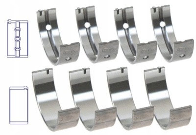 Вкладиші головні lancia thema 3.0 d crd cdi v6 фото №1