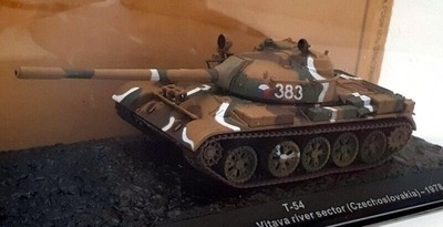 T-54 CZECHOSLOVAKIAN ARMY VITAVA 1978 - ALTAYA 1/72 metal